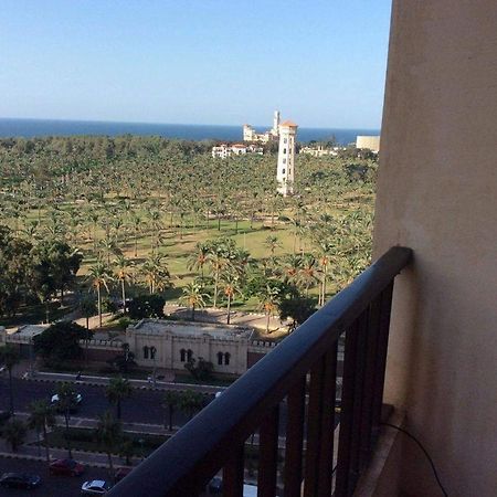 Ferienwohnung Sea&Garden View at Al-Muntazh Towers - إطلاله علي البحر و حدائق قصر المنتزه Alexandria Exterior foto